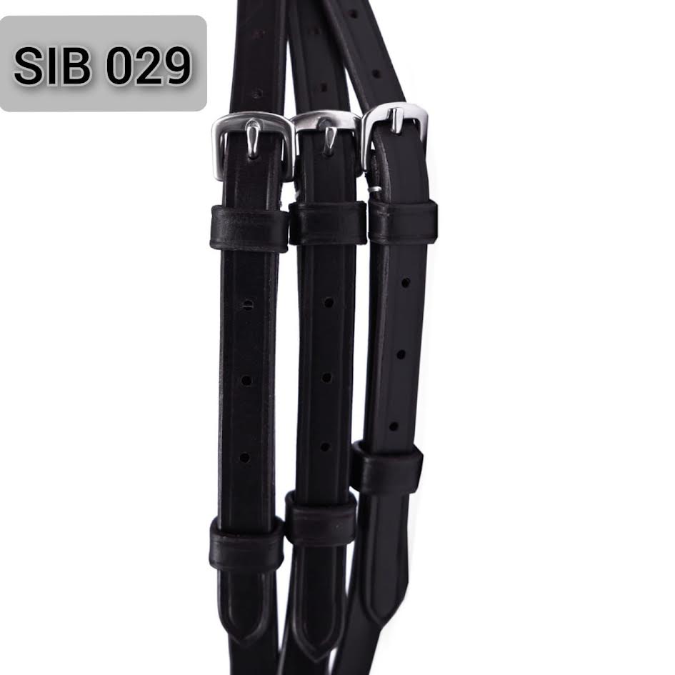 Horse Masters Braided Flash Bridle