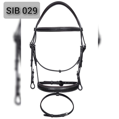 Horse Masters Braided Flash Bridle