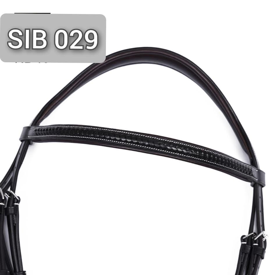 Horse Masters Braided Flash Bridle