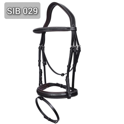 Horse Masters Braided Flash Bridle