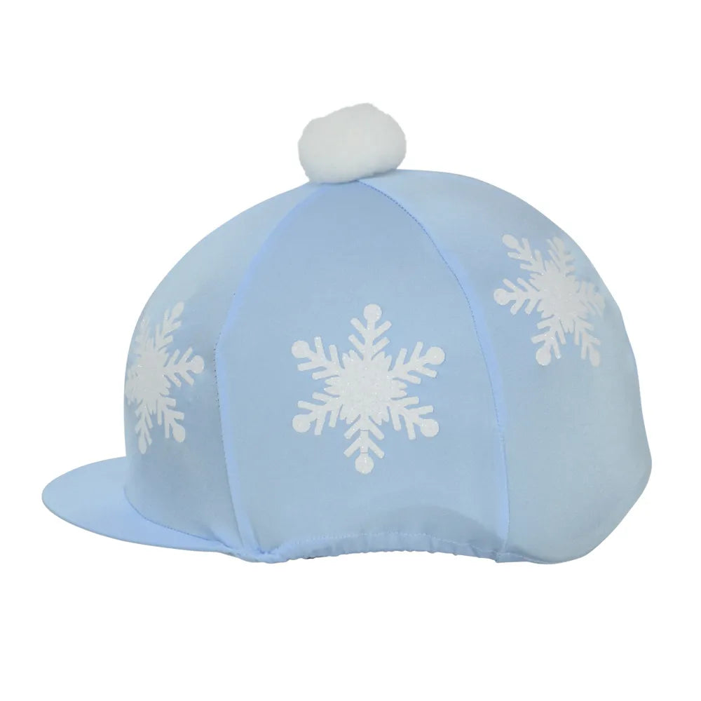 Hy Equestrian Snowflake with Pom Pom Hat Cover