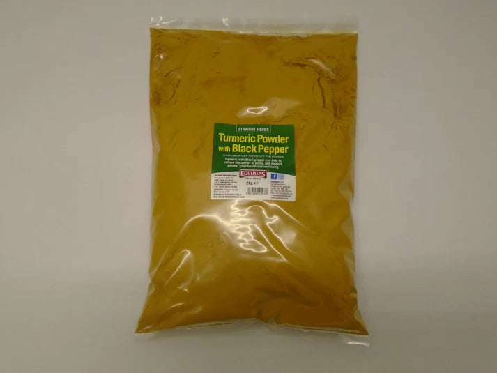 Equimins Straight Herbs Turmeric Powder with Black Pepper 1kg