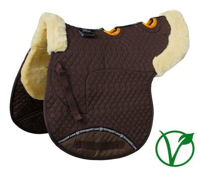Rhinegold Luxe Fur Vented Numnah