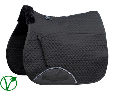 Rhinegold Luxe Fur Lined Saddle Cloth