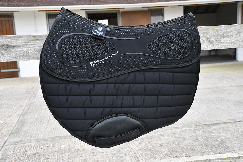 Rhinegold Silicone Top Memory Foam Interchangeable Saddle Pad