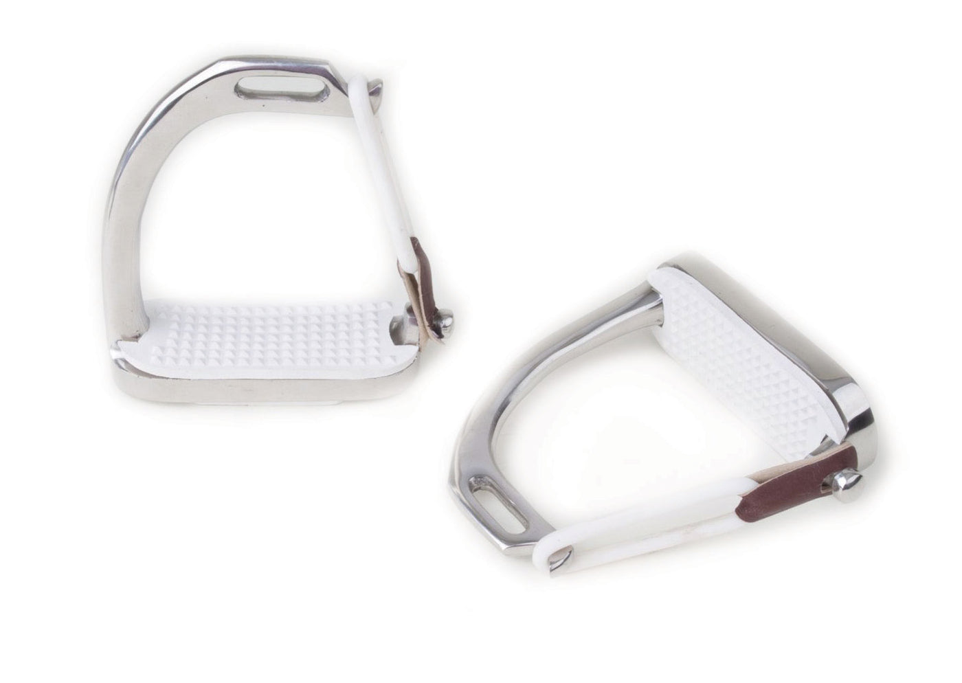Rhinegold Stainless Steel Safety Irons/Stirups 4'
