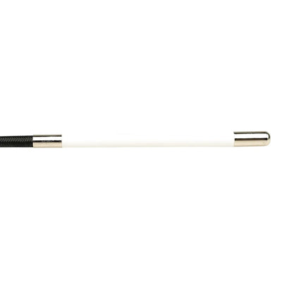 Hy Equestrian Dressage Whip White Leather Handle