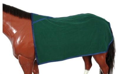 Horse Masters Hunter Green Fleece Ride On Exercise Sheet