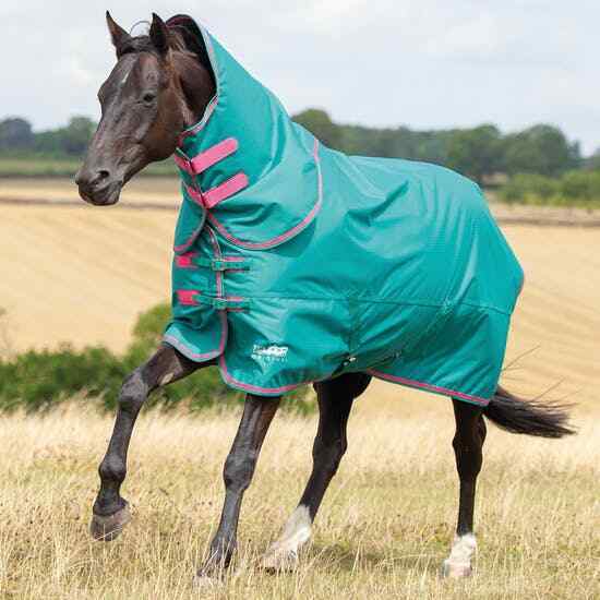 Shires Tempest Original 100g Lightweight Detachable Full Neck Turnout Rug