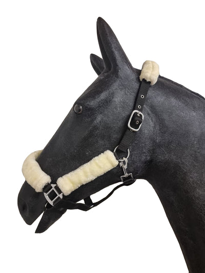 Horse Masters Fluffy Padded Headcollar