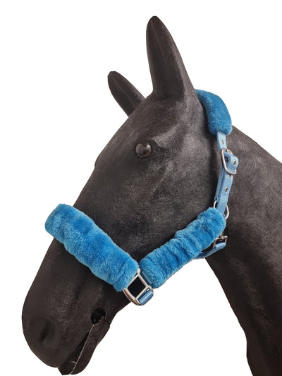 Horse Masters Fluffy Padded Headcollar