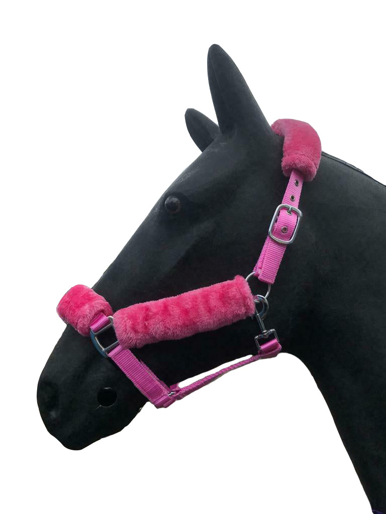 Horse Masters Fluffy Padded Headcollar