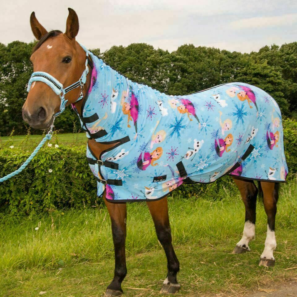 Horse Master Frozen Design Fleece Rug