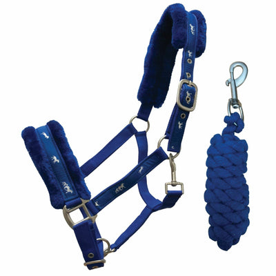 Best On Horse Padded Fleece Headcollar & Leadrope